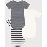 Petit Bateau - Rompertje - Multi - Set van 3 - Lange Mouwen