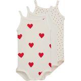 Petit Bateau - Rompertje - Wit - Katoen - Set van 3