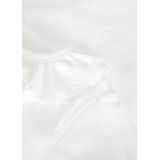 Petit Bateau - Babybody - Katoen - Wit - Lange Mouwen, Kraagje, Drukknoopsluiting