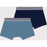 Petit Bateau - Boxershorts - Stretchkatoen - Set van 2 - Biologisch Katoen