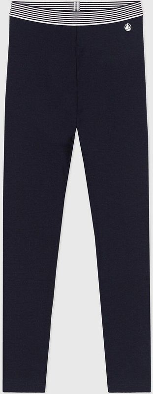PETIT BATEAU - Jegging - Marineblauw - Katoen