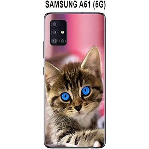 Beschermhoes voor Samsung A51 (5G) Design: Kat 1