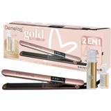 Stijltang Saint-Algue Demeliss Gold Love 25 x 120 mm 2 in 1