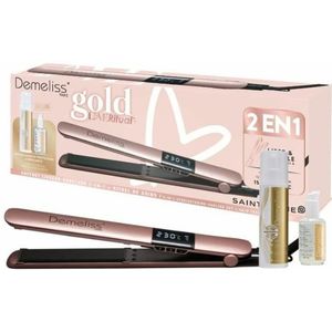 Stijltang Saint-Algue Demeliss Gold Love 25 x 120 mm 2 in 1