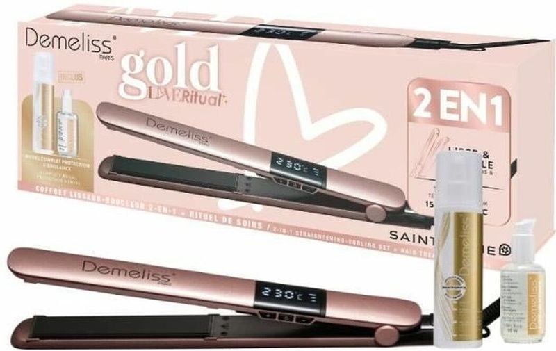 Stijltang Saint-Algue Demeliss Gold Love 25 x 120 mm 2 in 1