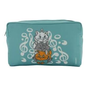 DISNEY Animals - Toilettas voor reizen Les ARISTOCHATS – Marie, Berlioz, Toulouse – etui voor kinderen – blauw, middelgroot, etui, Blauw, etui