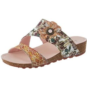 Laura Vita dames brcyano 60 mule, beige rood, 42 EU