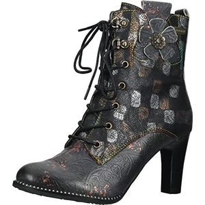 Laura Vita Alcbaneo 141 enkellaars voor dames, zwart, 35 EU