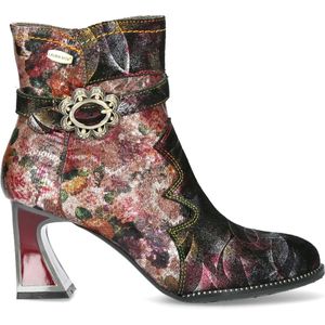 Laura Vita - Jacbo 13 - Enkellaarsjes - Zwart - Leer