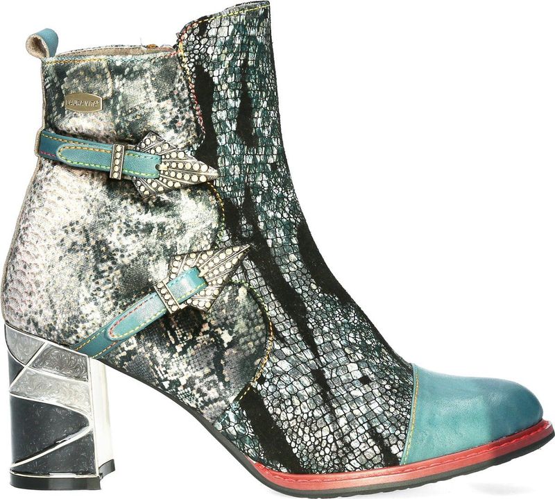 Laura Vita - Marbreo 04 - Enkellaarsjes - Turquoise