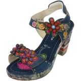 Laura Vita NELLAO 05 Jeans dames sandalen gekleed maat 40 blauw