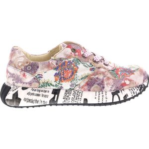 Dames Veterschoenen Laura Vita Burton 05 Bisque Multi - Maat 39