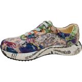 Dames Veterschoenen Laura Vita Burton 05 Jeans Jeansblauw