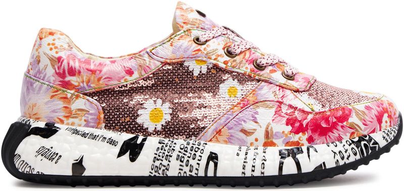 Laura Vita - Burton 05 - Sneaker - Fraise