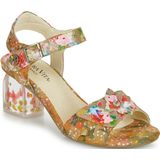 Dames Pumps Laura Vita Framboiseo 16 Camel Bruin - Maat 38