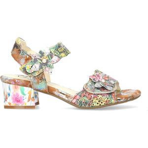 Laura Vita Sandaal Hucbio 05 Camel Bruin Multi