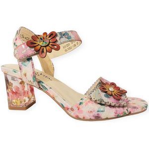 Laura Vita Sandaal Lucieo S50-13B Ceris Roze Multi