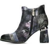 Laura Vita - Enkellaarsjes - Gemengde Kleuren - Bloemenprint - Hoge Hak