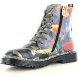 Laura Vita - INCASO - Hoge Veterschoen - Brons Multi Color - Dames