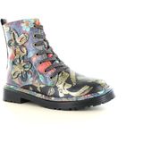Laura Vita - INCASO - Hoge Veterschoen - Brons Multi Color - Dames