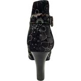 Laura Vita Alcbaneo 147 Dorian Dames Enkellaarzen - Zwart