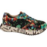 Laura Vita Burton Kaki Dames Sneakers - Groen