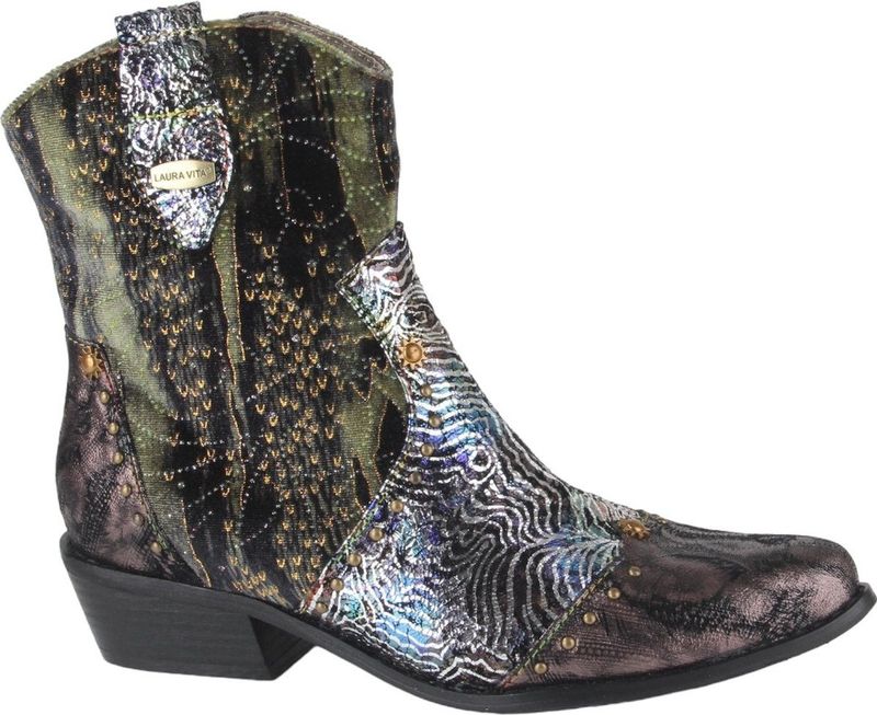 Laura Vita Korte Laars Hicnio S074A-20A Brons Zilver