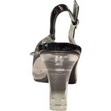 Laura Vita - Mira 01 - Open Pump - Zwart - Leer