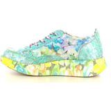 Laura Vita - Nikito 62 - Dames Sneaker - Groen - Leer