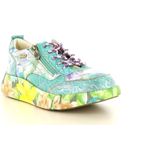 Laura Vita - Nikito 62 - Dames Sneaker - Groen - Leer