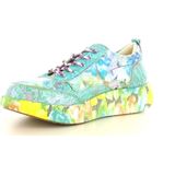 Laura Vita - Nikito 62 - Dames Sneaker - Groen - Leer