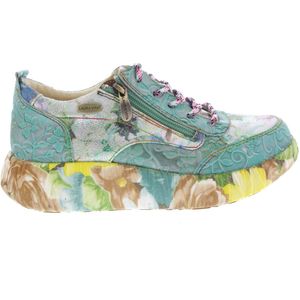 Laura Vita - Nikito 62 - Dames Sneaker - Groen - Leer