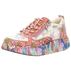 Laura Vita Veterschoenen Sneaker voor dames NIKITO-62, grootte:37, kleur:Rood