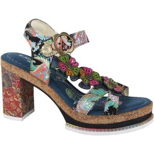 Laura Vita - Naomio 12 - Sandalen - Blauw - Imitatieleer
