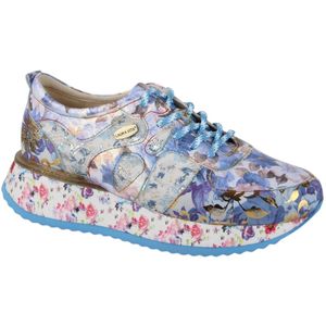 Laura Vita - Delphine 47 - Sneakers - Blauw - Imitatieleer - Rubber
