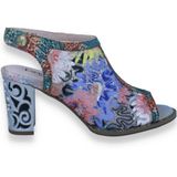 Laura Vita - Dames Sandaal - Multicolor - Leer