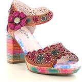 Laura Vita - Nacio 325 - Sandalen - Rood - Leer