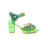 Laura Vita - Nacio 325 - Sandalen - Vert - Leer