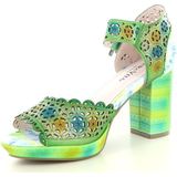 Laura Vita - Nacio 325 - Sandalen - Vert - Leer