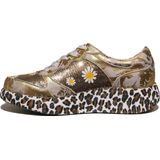 Laura Vita - Nikito 52 Or - Sneakers - Goud - Leren en Stof