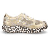 Laura Vita - Nikito 52 Or - Sneakers - Goud - Leren en Stof