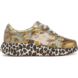 Laura Vita goudkleurige sneakers
