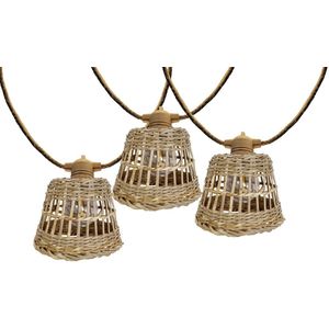 SUAVER Lichtsnoer Buiten LED op zonne-energie,Waterdicht 5m 20LED hart Lichtketting,8 modi hanglampen op zonne-energie,buitensfeerverlichting voor tuin, bruiloft, feest, kerstdecoratie (meerkleurig