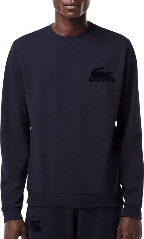 Lacoste - Sweatshirt - Katoen - Met Krokodillenprint