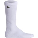 Lacoste Sokken X3 Crew Logo - Wit - 3 Stuks