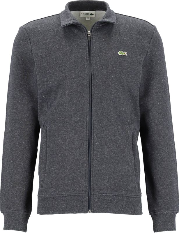 Lacoste - Sweatvest - Antraciet - Heren - Met Rits