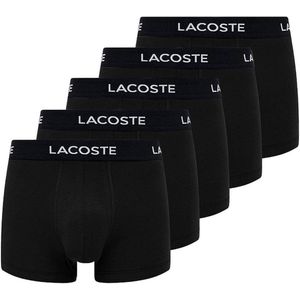 Lacoste Casual Short Boxershorts - 5-pack - Blauw - Katoen
