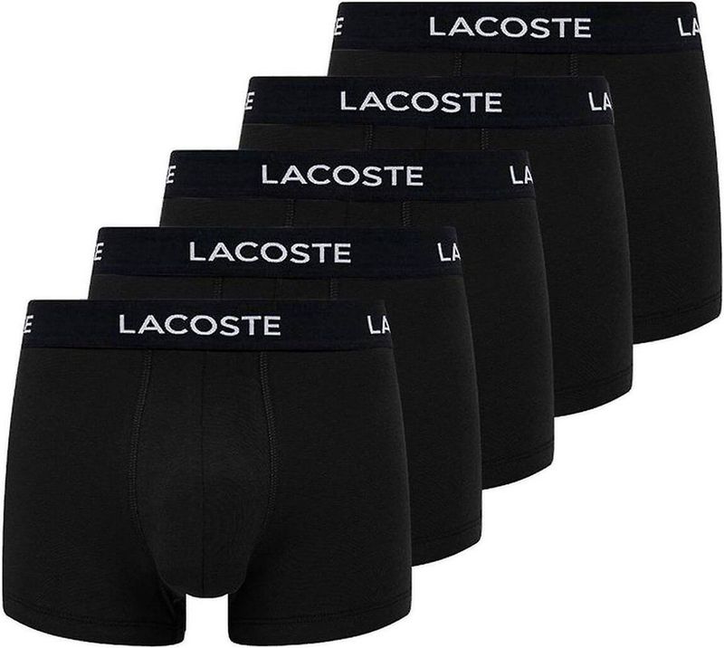 Lacoste Casual Short Boxershorts - 5-Pack - Heren - Multicolor - Katoen