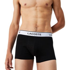 Lacoste - 3-Pack - Boxershorts - Zwart - Katoen Stretch