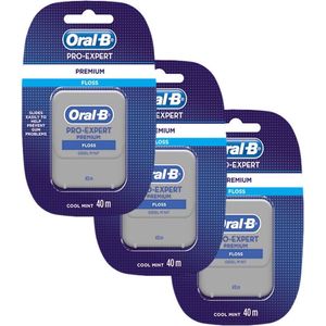 Oral-B Flosdraad Pro-Expert Advanced - 3 x 50 m - Voordeelverpakking